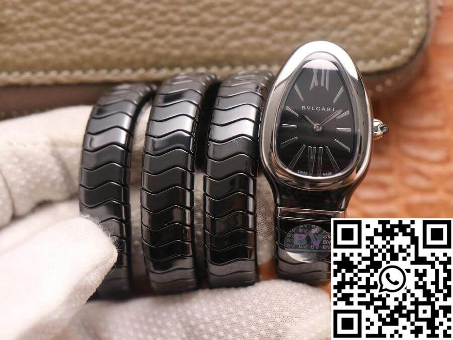 UrbanStyle Bvlgari Serpenti BV Factory Black Ceramic Dial 1659