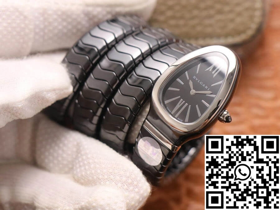 UrbanStyle Bvlgari Serpenti BV Factory Black Ceramic Dial 1659