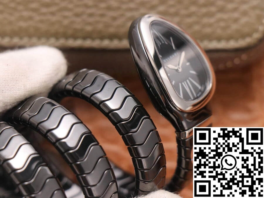 UrbanStyle Bvlgari Serpenti BV Factory Black Ceramic Dial 1659
