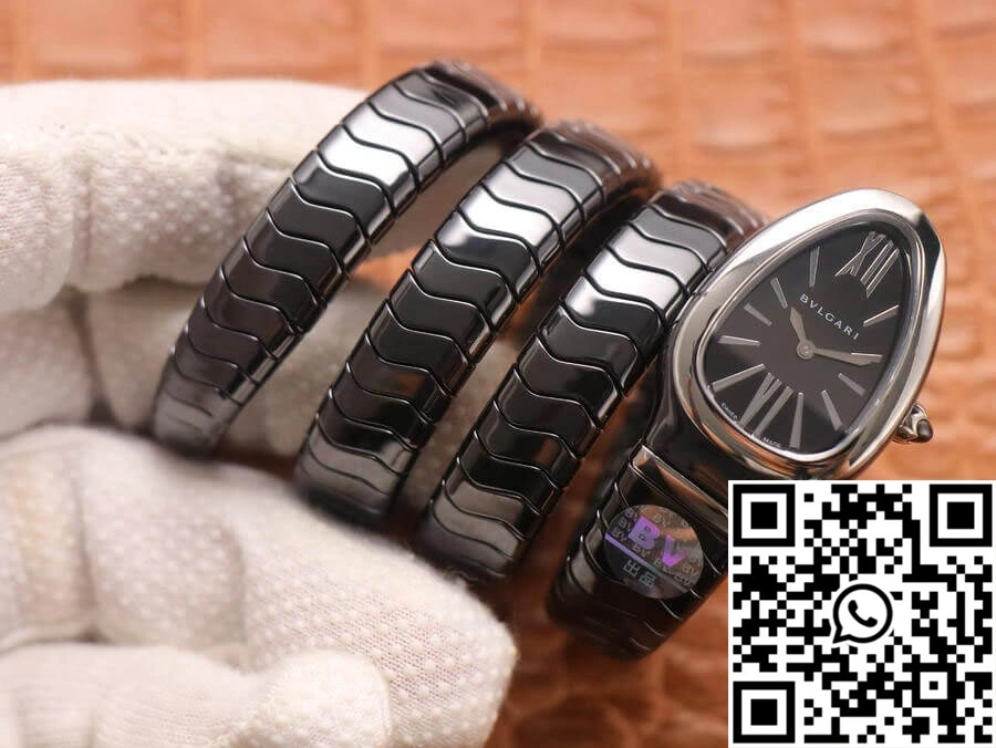 UrbanStyle Bvlgari Serpenti BV Factory Black Ceramic Dial 1659