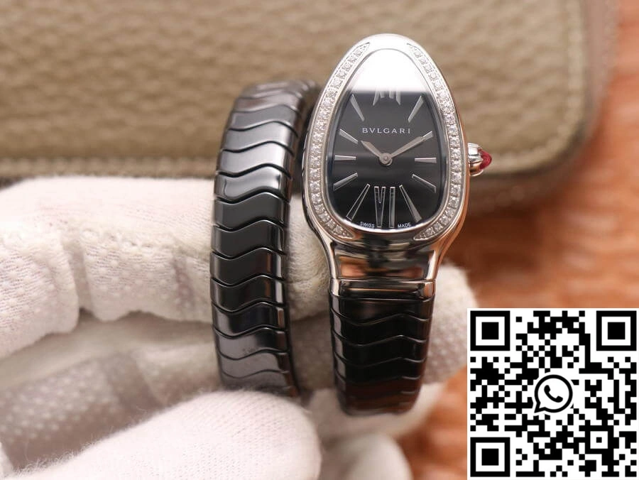 Bvlgari Serpenti BV Factory Black Dial AllSeason 1668