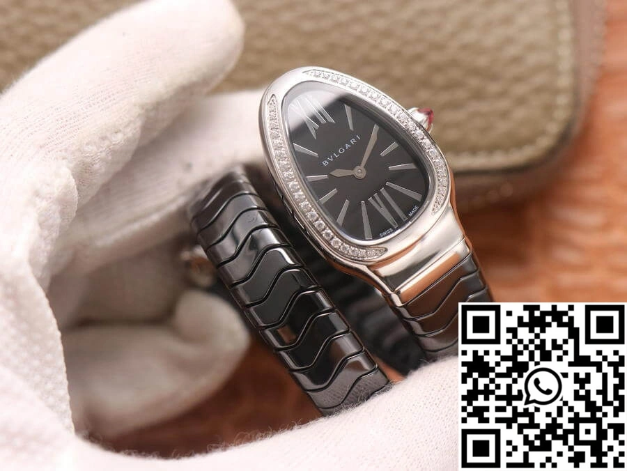 Bvlgari Serpenti BV Factory Black Dial AllSeason 1668