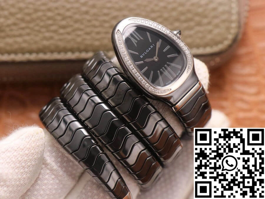 Bvlgari Serpenti BV Factory Diamond Bezel FlexibleFit 1658