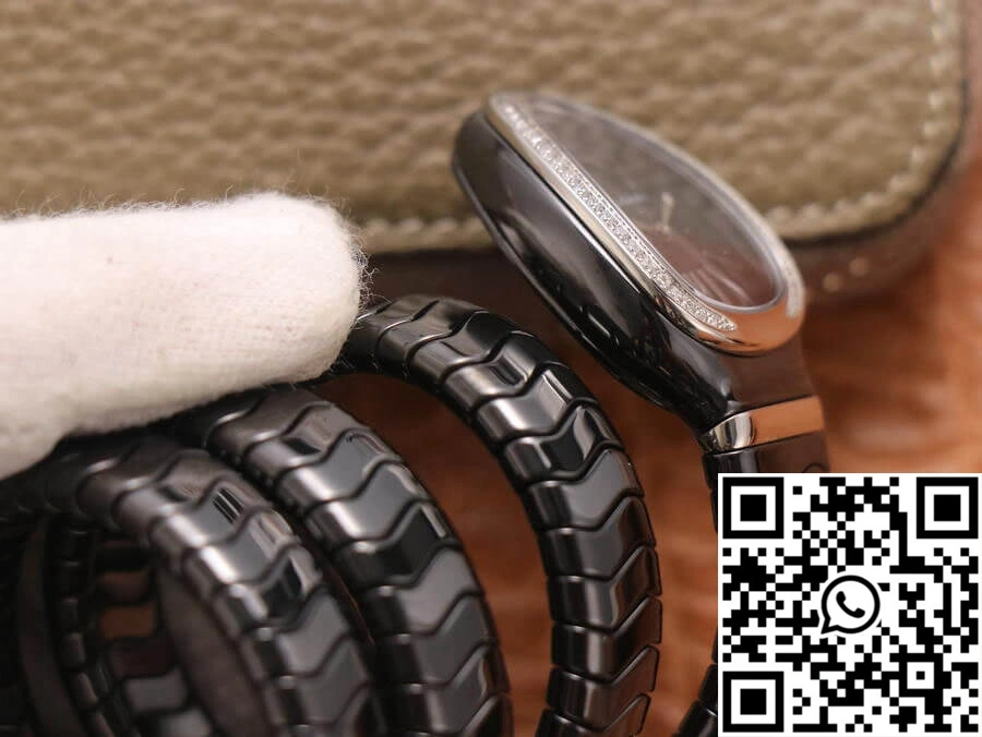 Bvlgari Serpenti BV Factory Diamond Bezel FlexibleFit 1658