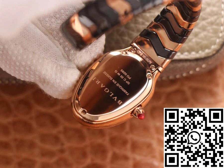 Bvlgari Serpenti BV Factory Rose Gold Case SmartChoice 1662