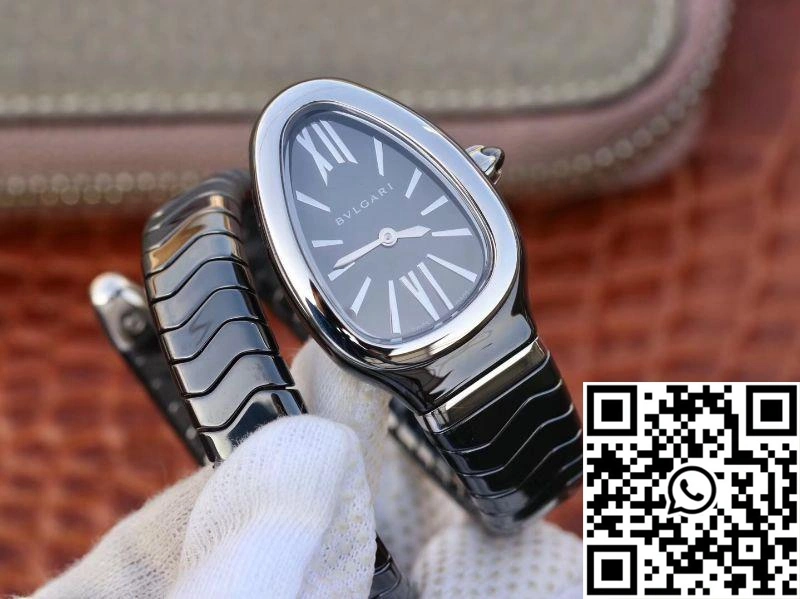 Bvlgari Serpenti Spiga Watch 102735 Steel BV Factory Flexible 1675