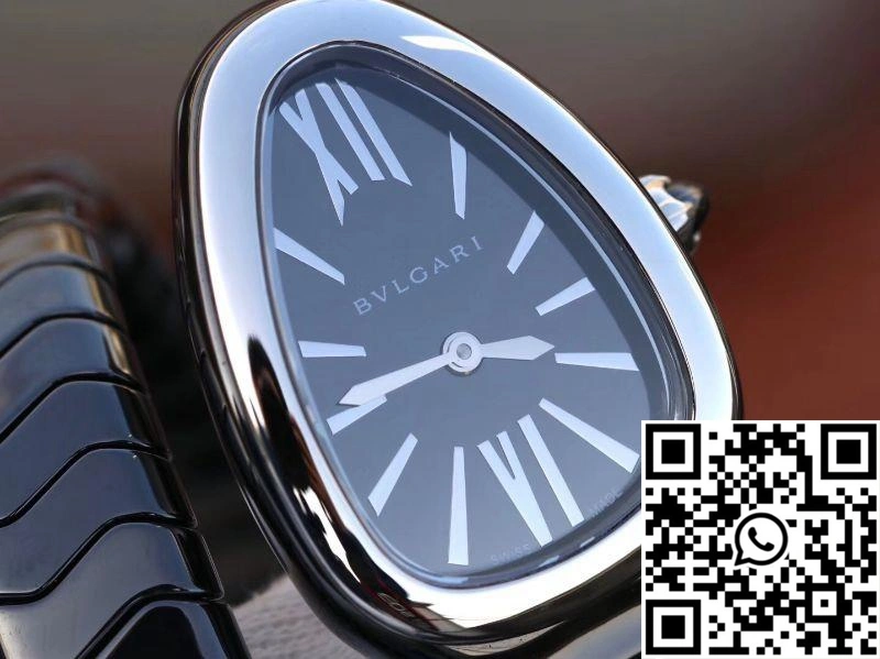 Bvlgari Serpenti Spiga Watch 102735 Steel BV Factory Flexible 1675