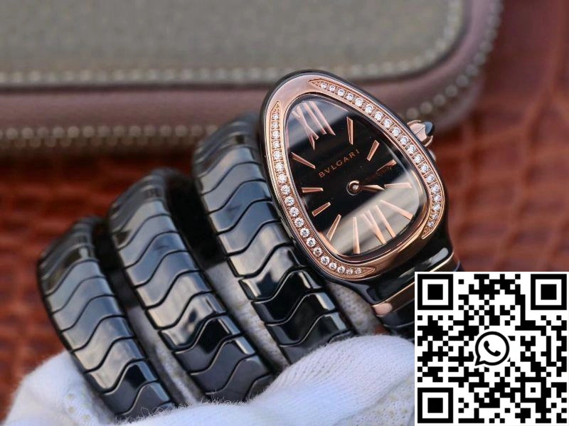 Upgraded Bvlgari Serpenti Spiga Watch 102885 BV Factory 1677