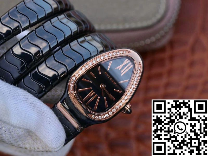 Upgraded Bvlgari Serpenti Spiga Watch 102885 BV Factory 1677