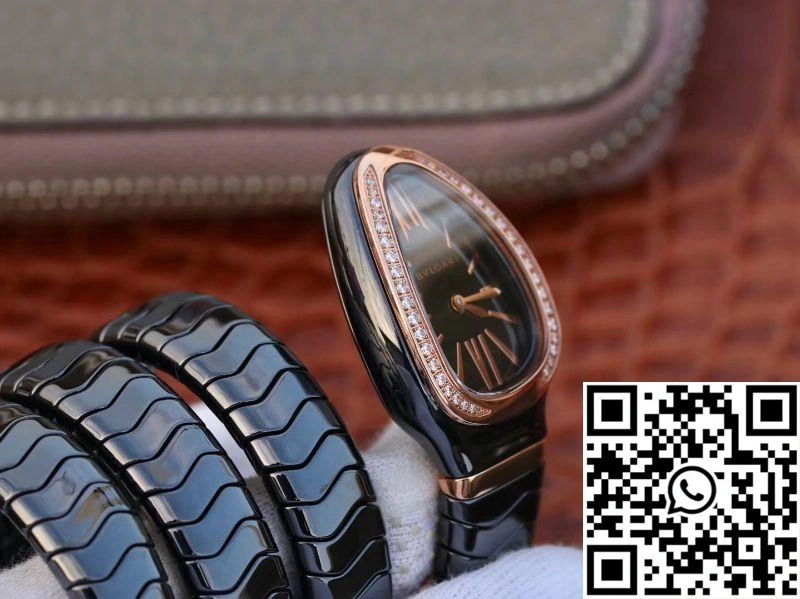 Upgraded Bvlgari Serpenti Spiga Watch 102885 BV Factory 1677