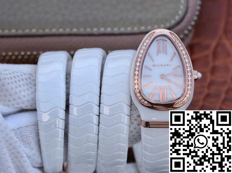 Sporty Bvlgari Serpenti Spiga Watch 102886 BV Factory 1667