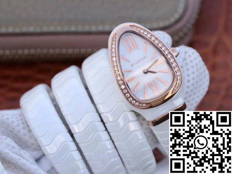Sporty Bvlgari Serpenti Spiga Watch 102886 BV Factory 1667