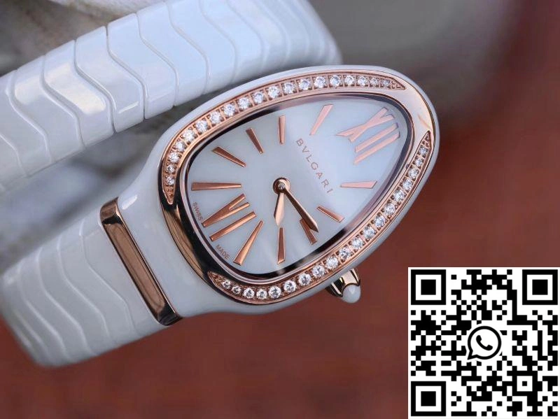 Sporty Bvlgari Serpenti Spiga Watch 102886 BV Factory 1667