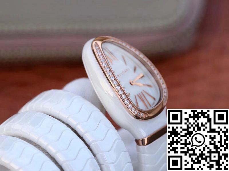 Sporty Bvlgari Serpenti Spiga Watch 102886 BV Factory 1667