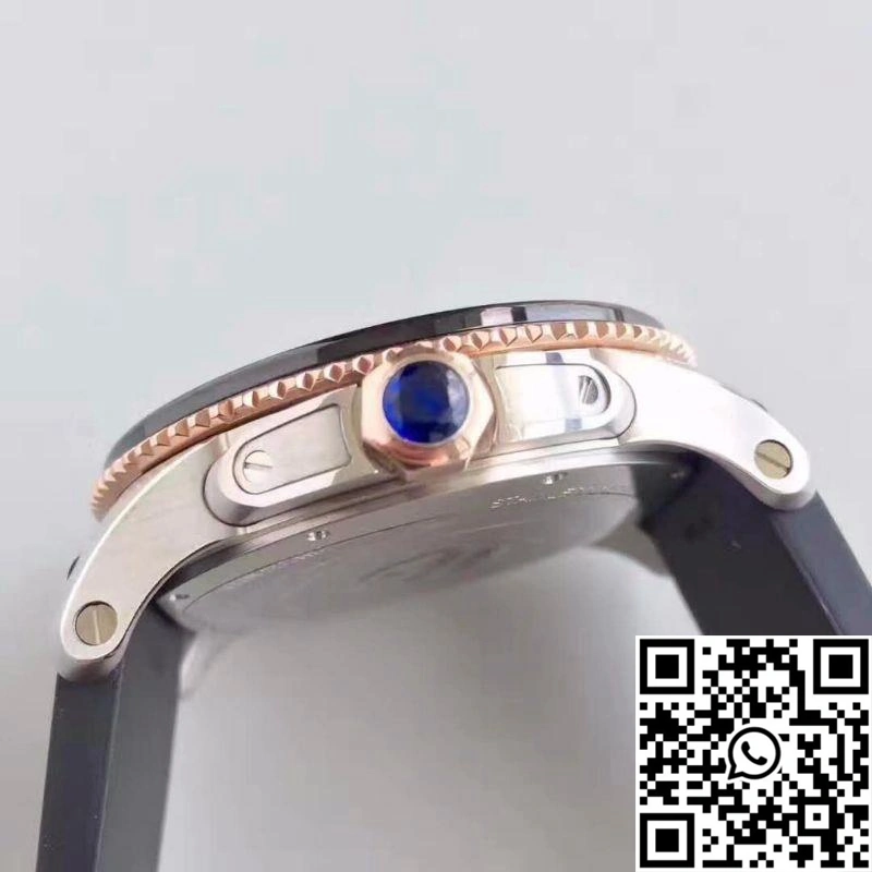 Calibre De Cartier Diver W7100056 42MM JF Factory Black Dial Flexible 1398