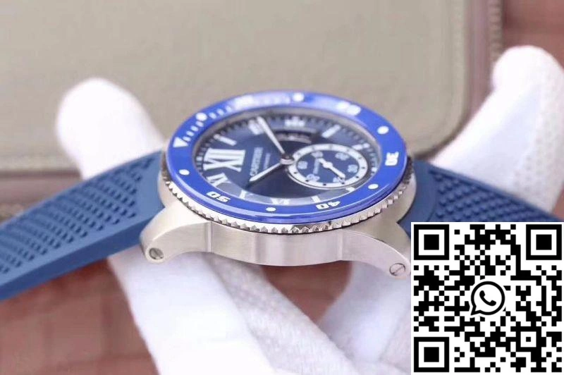 Soft Calibre De Cartier Diver WSCA0010 42MM JF Factory Blue Dial 1391