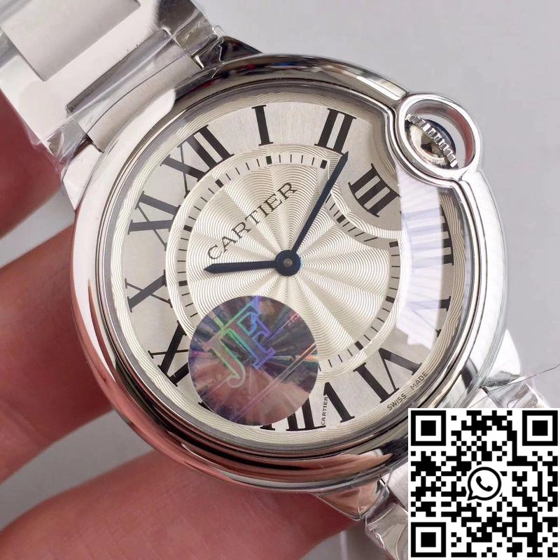 Cartier Ballon Bleu 36MM W6920046 JF Factory Silver Dial TimelessDesign 1375