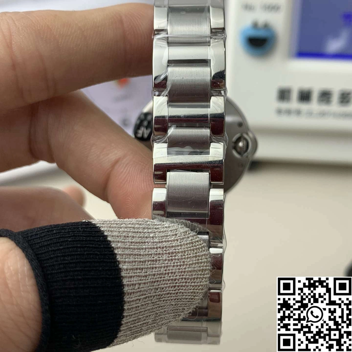 Supportive Cartier Ballon Bleu AF Factory WSBB0052 33mm Full Steel Roman Numerals Pink Dial 1384