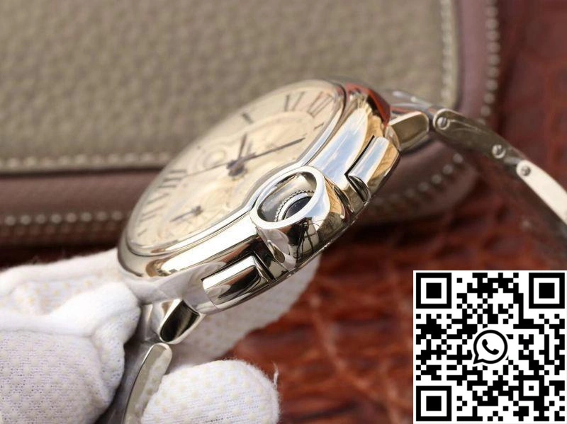 Cartier Ballon Bleu Chronograph W6920076 ZF Factory Silver Dial Durable 1352