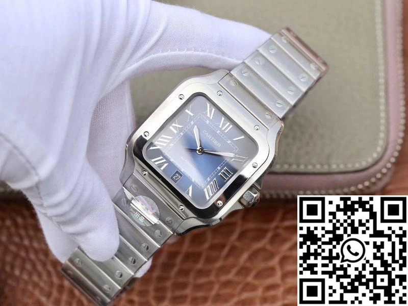 HighQuality Cartier De Santos WSSA0013 BV Factory Blue Dial 1482