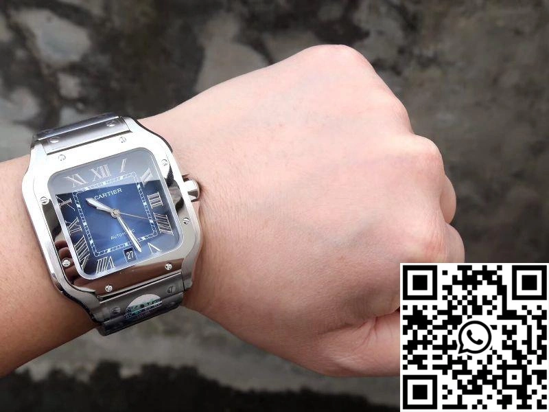 HighQuality Cartier De Santos WSSA0013 BV Factory Blue Dial 1482
