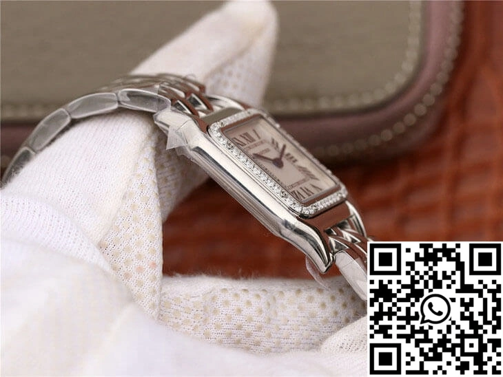 Cartier Panthere De Medium Ladies W4PN0008 GF Factory Silver Dial Bright 1415