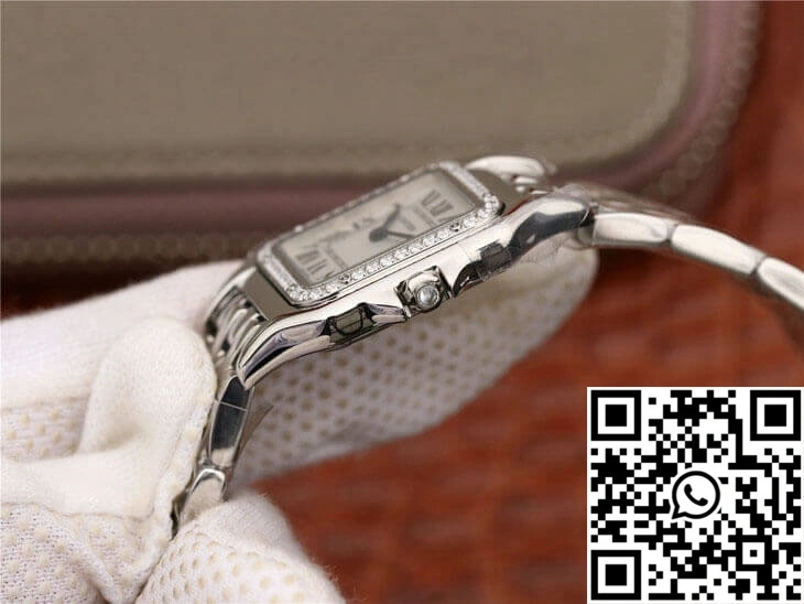 Cartier Panthere De Medium Ladies W4PN0008 GF Factory Silver Dial Bright 1415
