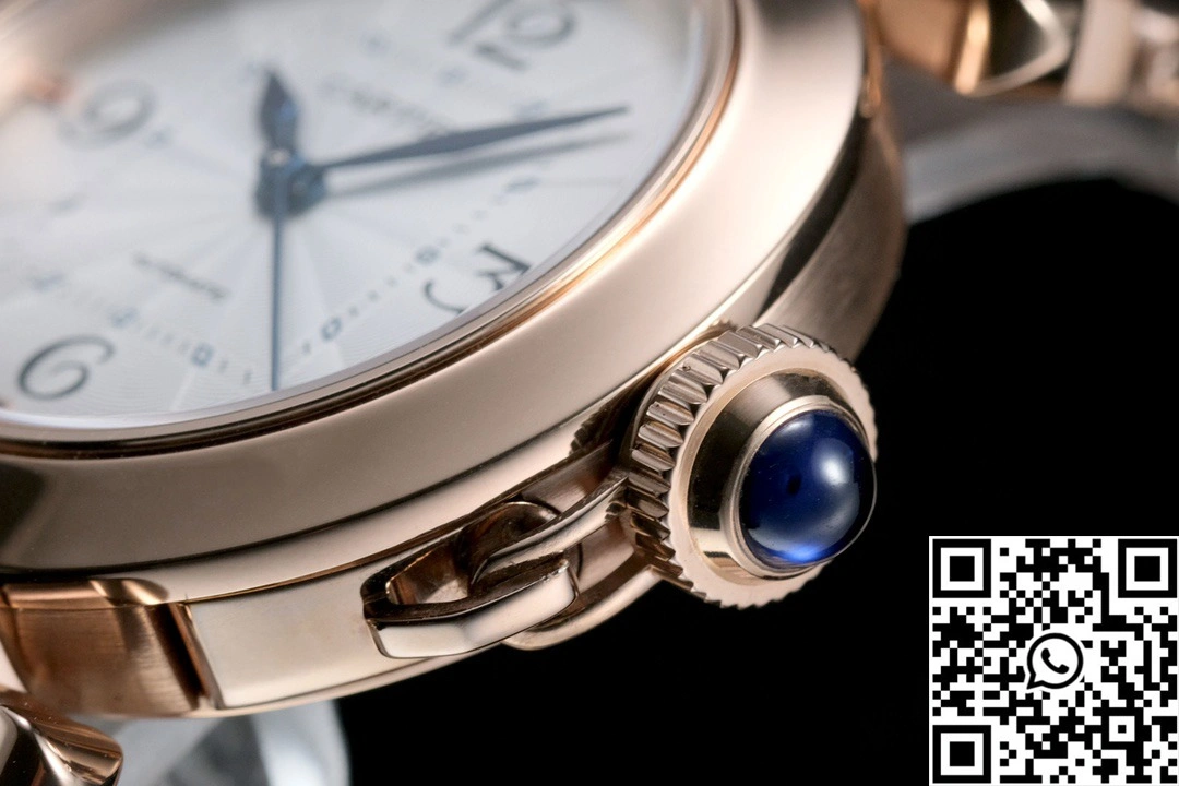 Cartier Pasha CRWGPA0014 AF Factory 35mm Rose Gold Silver Dial Timeless 1438