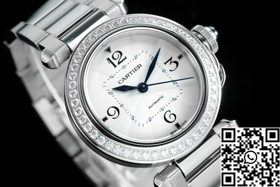 Cartier Pasha CRWGPA0014 AF Factory 35mm Stainless Steel Diamond Bezel TimelessDesign 1424