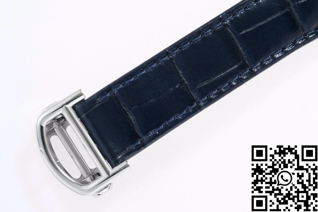 Cartier Pasha CRWGPA0018 AF Factory 30mm Silver Dial Black Leather Band EasyMatch 1439