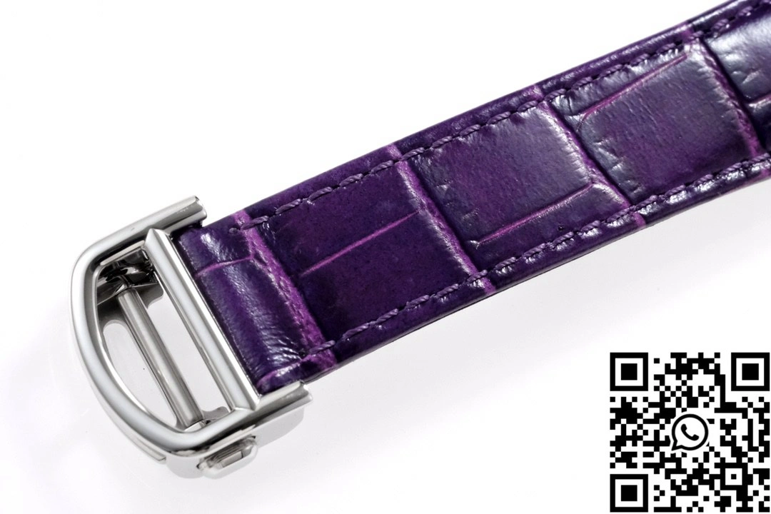 Cartier Pasha CRWGPA0018 AF Factory 30mm Silver Dial Purple Leather Band Soft 1433