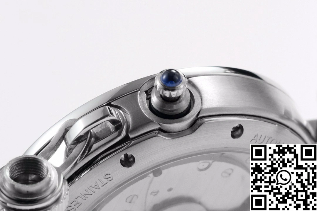 Cartier Pasha CRWGPA0018 AF Factory 30mm Silver Dial Purple Leather Band Soft 1433