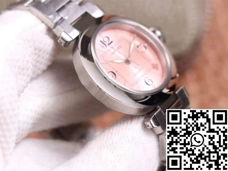 Cartier Pasha W31075M7 V9 Factory Pink Dial HighPerformance 1432