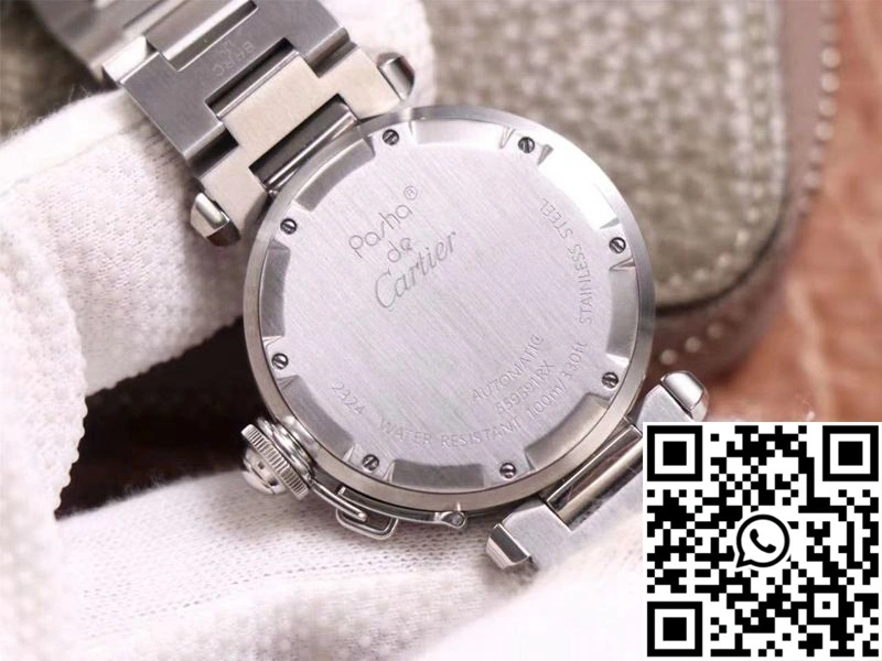Cartier Pasha W31075M7 V9 Factory Pink Dial HighPerformance 1432