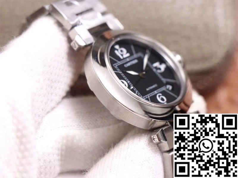 Cartier Pasha W31076M7 V9 Factory Black Dial WrinkleFree 1429