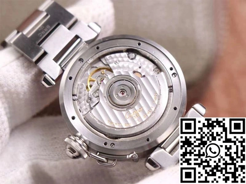 Cartier Pasha W31076M7 V9 Factory Black Dial WrinkleFree 1429