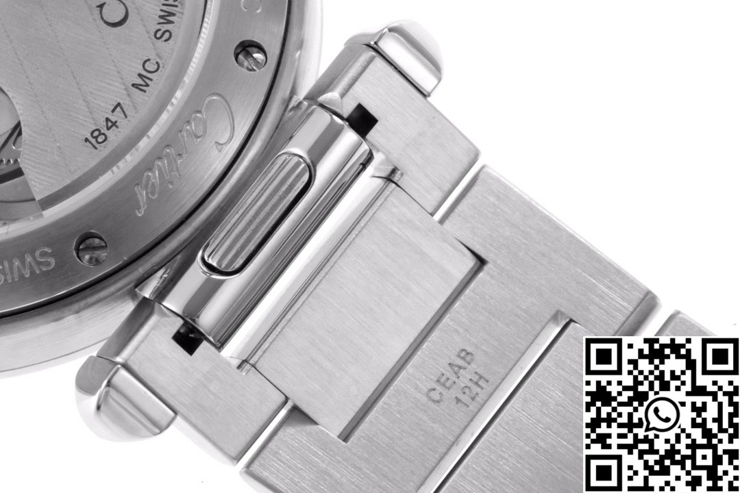 Cartier Pasha WSPA0013 AF Factory 35mm Stainless Steel Silver Dial Original 1437