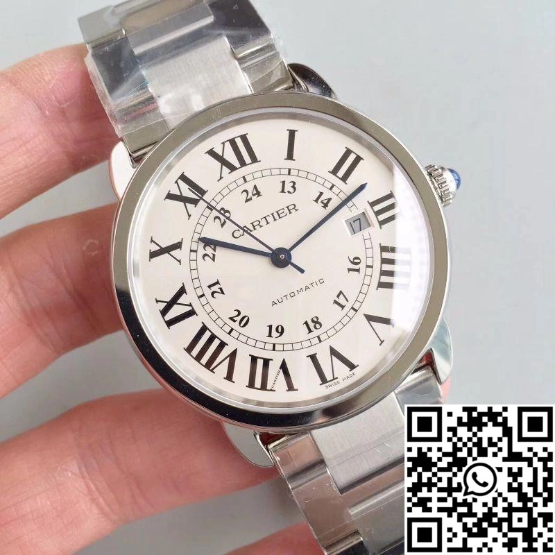 Cartier Ronde Solo De W6701011 42MM ZF Factory White Dial Bright 1445