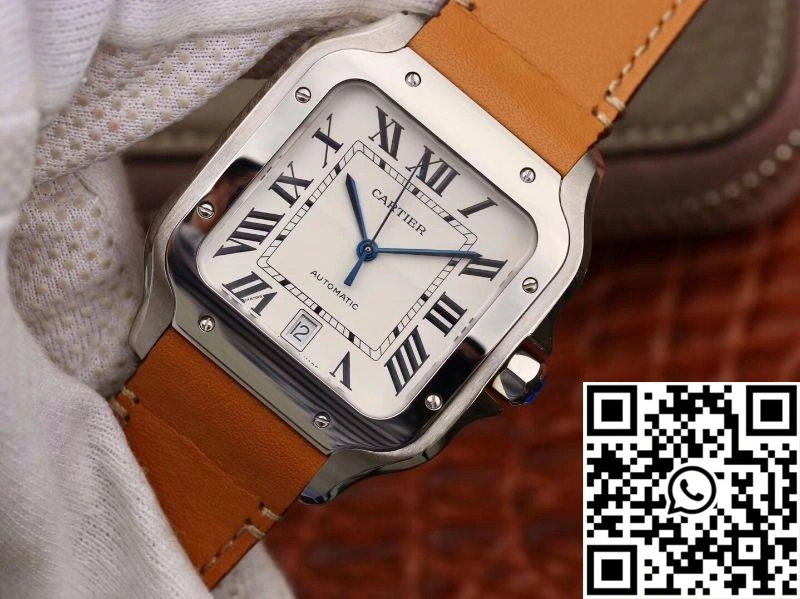 BestValue Cartier Santos De Cartier Large 2018 WSSA0009 KOR Factory White Dial 1449