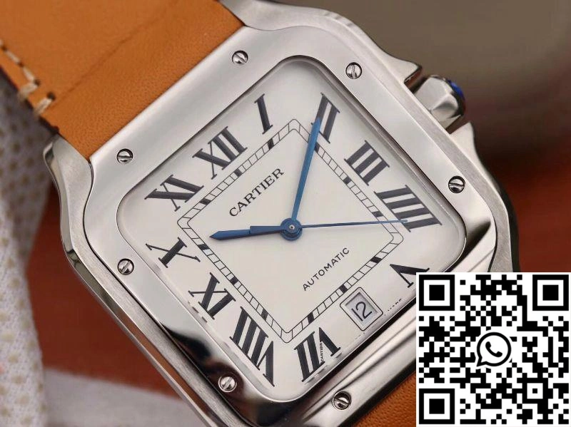 BestValue Cartier Santos De Cartier Large 2018 WSSA0009 KOR Factory White Dial 1449