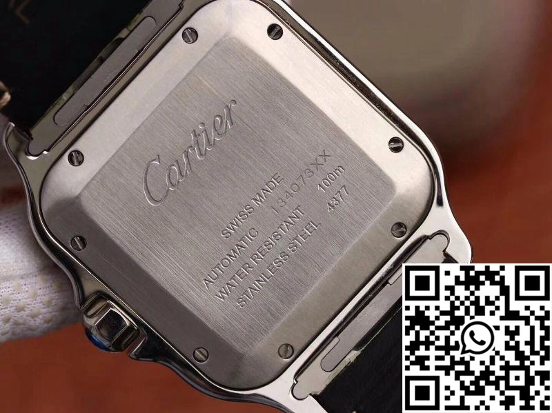 BestValue Cartier Santos De Cartier Large 2018 WSSA0009 KOR Factory White Dial 1449
