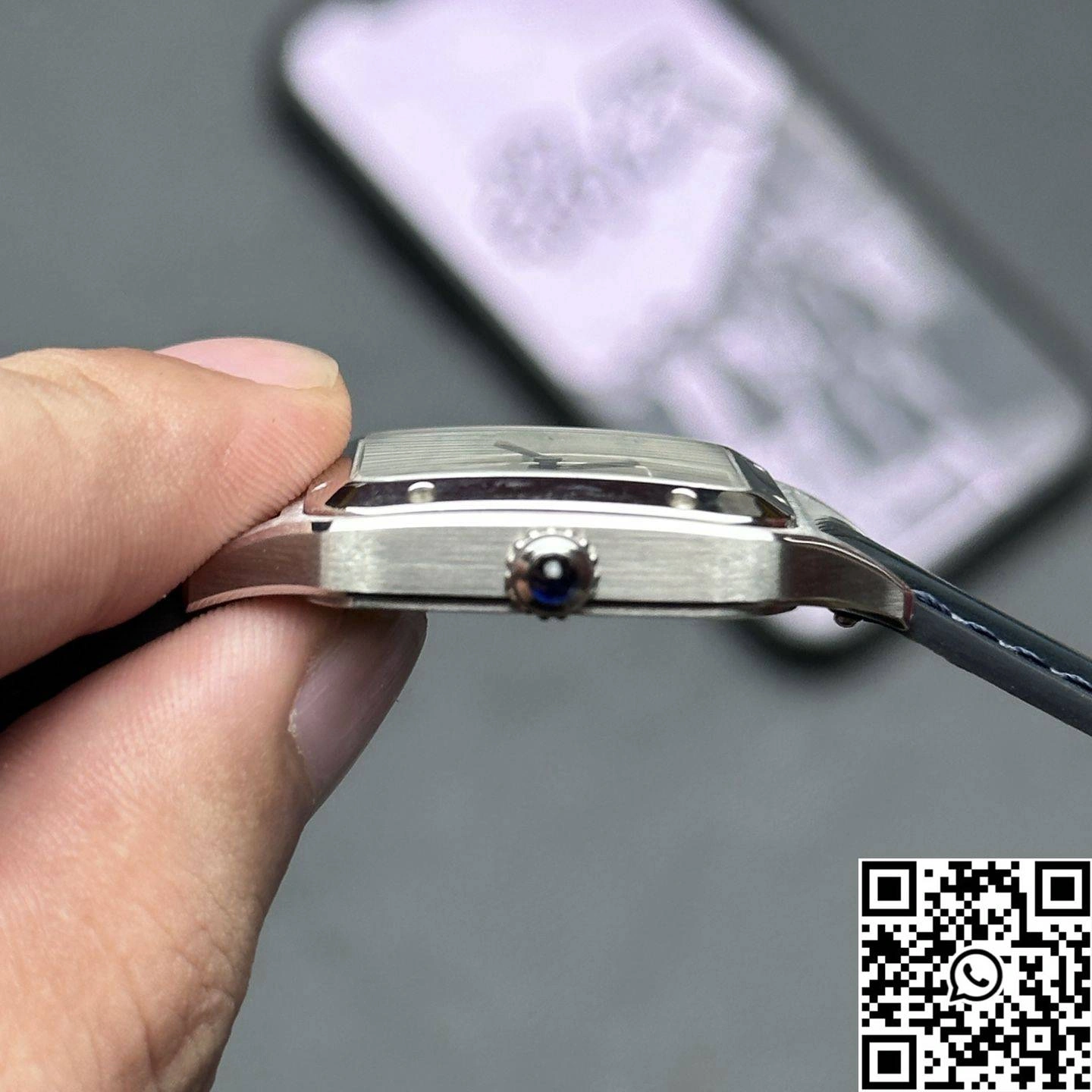 Cartier Santos Dumont WSSA0032 F1 Factory Silver Dial WrinkleFree 1450