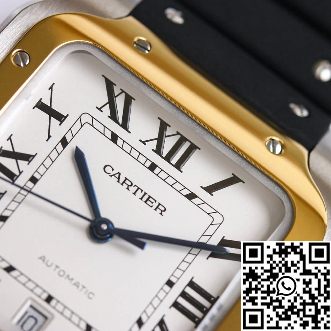 Cartier Santos W2SA0009 GF Factory V2 White Dial RelaxedFit 1453