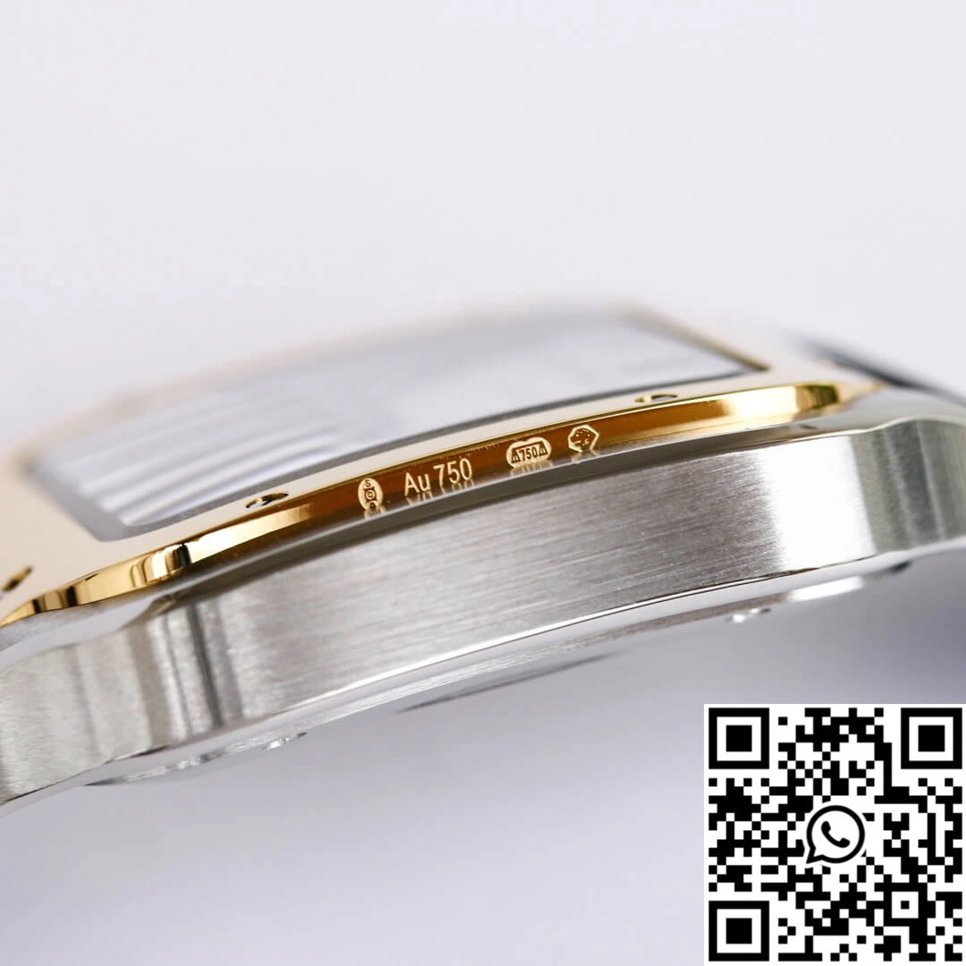 Cartier Santos W2SA0009 GF Factory V2 White Dial RelaxedFit 1453
