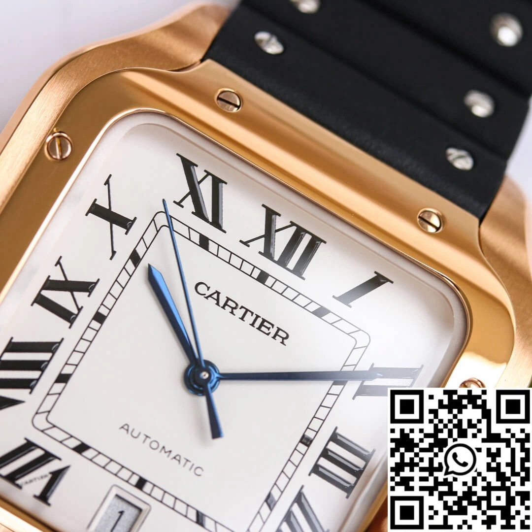 Lightweight Cartier Santos WGSA0007 GF Factory V2 Rose Gold Case 1487