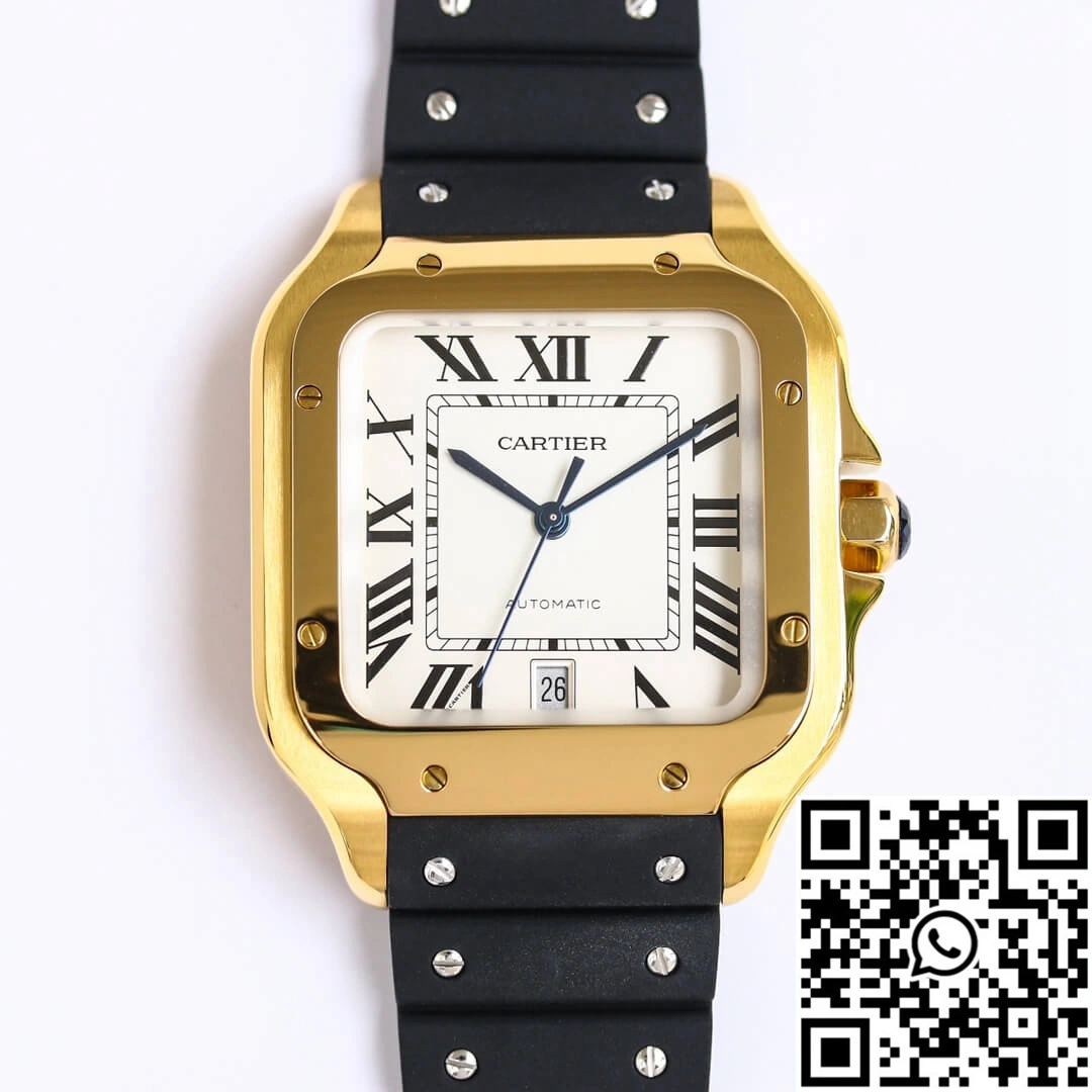 Cartier Santos WGSA0009 GF Factory V2 Yellow Gold Case StreetReady 1458