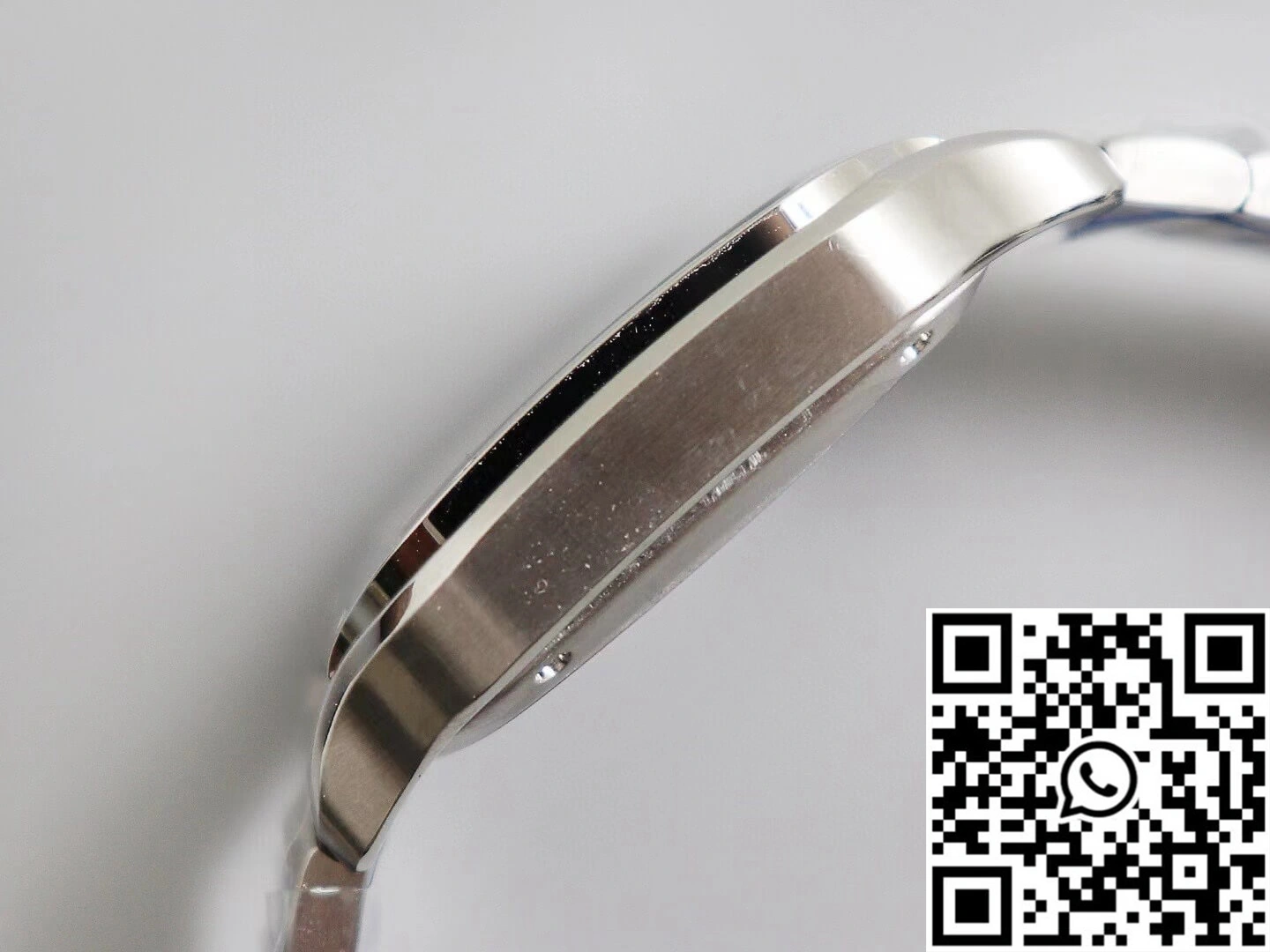 Unique Cartier Santos WSSA0009 BV Factory White Dial 1479