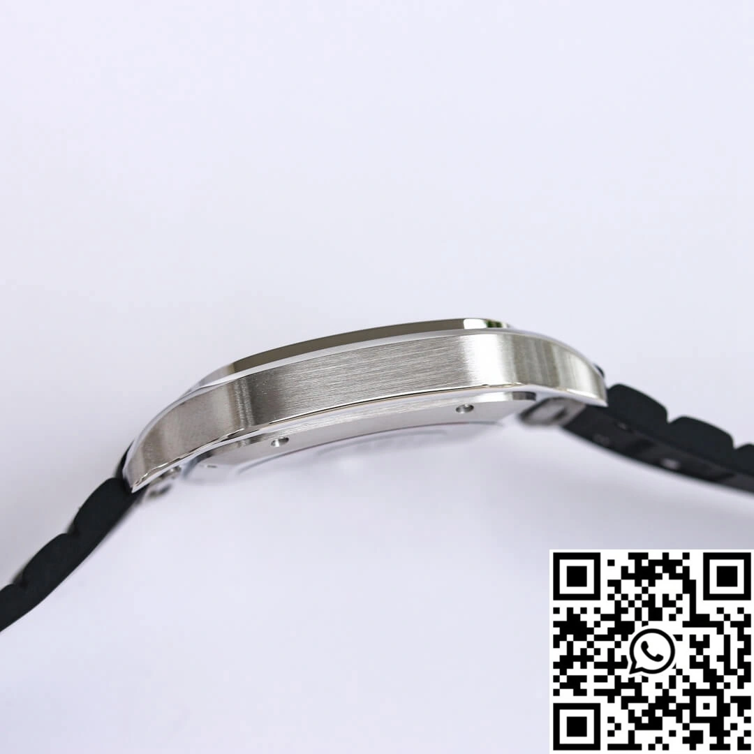 NewStyle Cartier Santos WSSA0018 GF Factory V2 Rubber Strap White Dial 1448