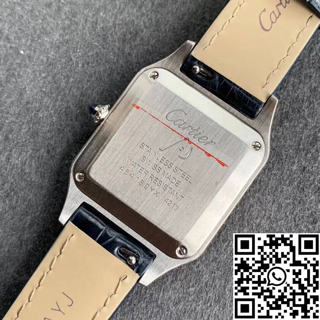 Cartier Santos WSSA0023 Ladies Silver Dial Unisex 1489