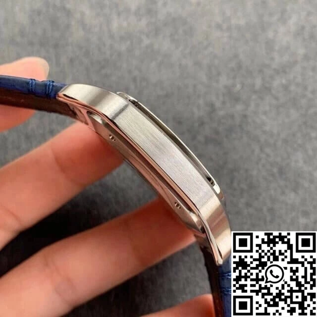 Refined Cartier Santos WSSA0030 V6 Factory Blue Dial 1475
